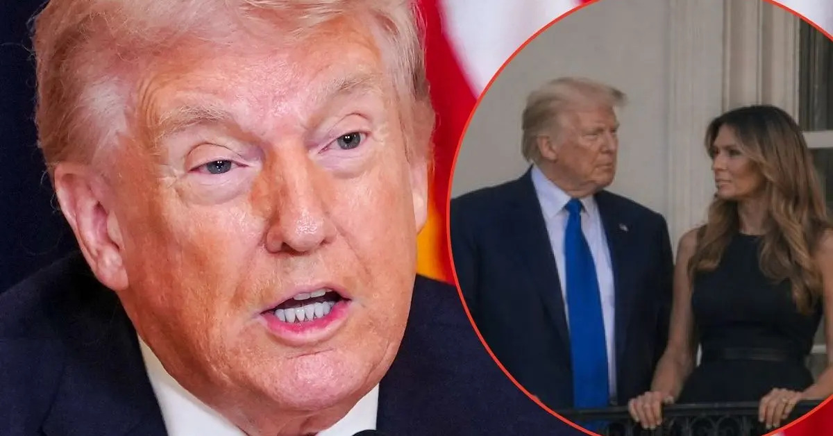 Rare Balcony Moment as Melania Denies Epstein Link — What Happened Next