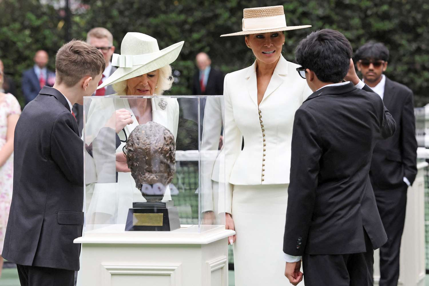 Queen Camilla and Melania's Surprise Tech Meetup at the White House