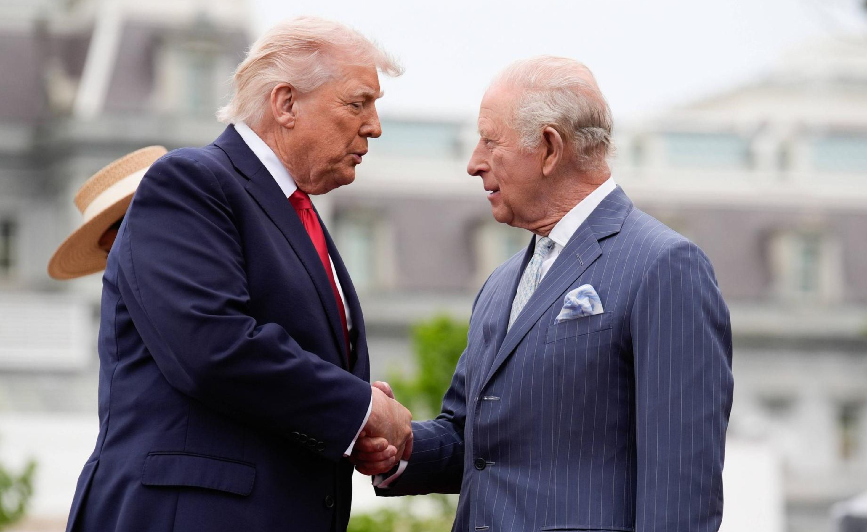 Trump Claims Distant Kinship to King Charles — Now Eyeing Buckingham Palace!