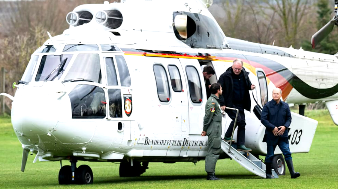Skandal! Scholz und Co. gönnen sich Luxus-Hubschrauber! Aber im Haushalt fehlen Milliarden!